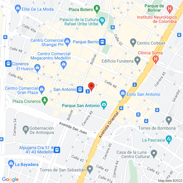 Map of Districarnes Pipe