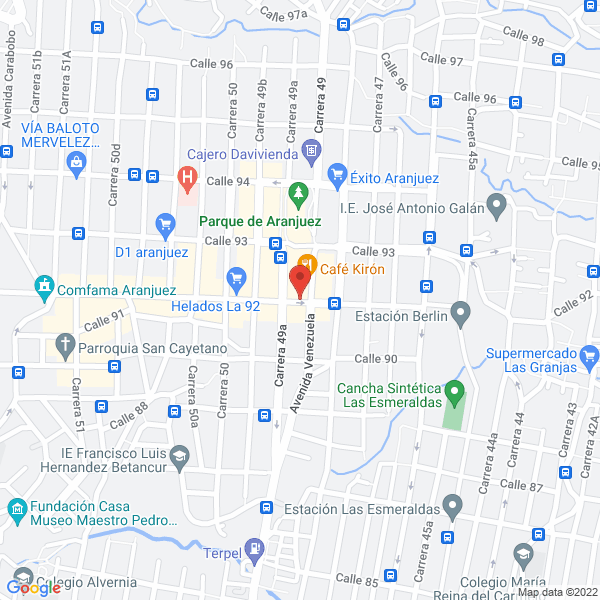 Map of Divinas Uñas Spa