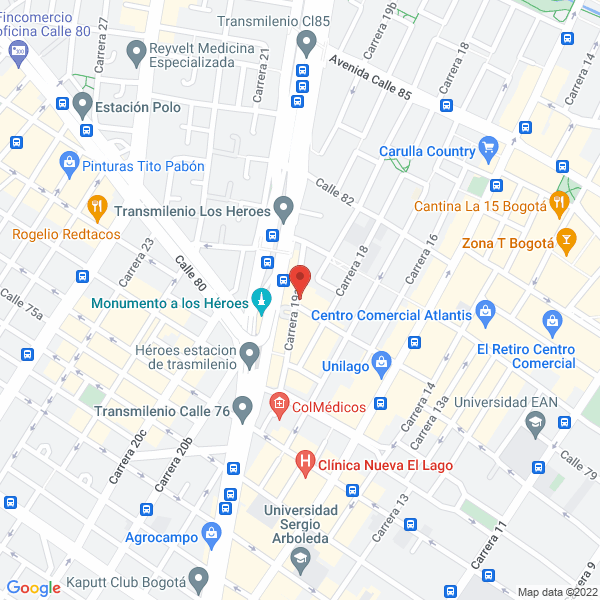 Mapa de Sierra Mahecha Arturo