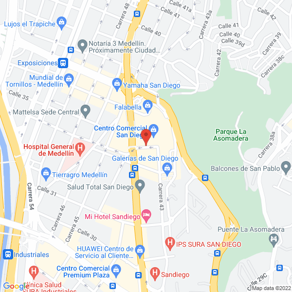 Map of Dolce Vita