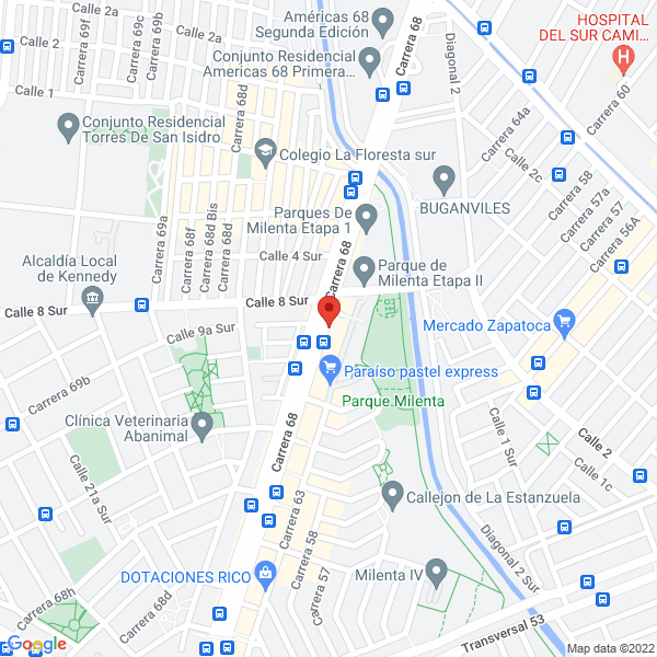 Mapa de Dotaciones Madelpa