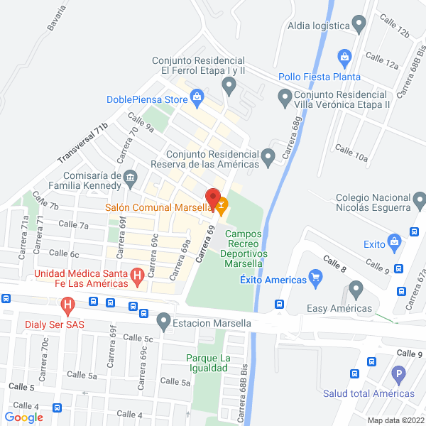 Mapa de Dpe Ingeniería S.A.