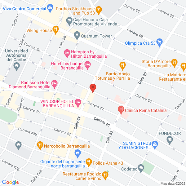 Map of Dr. Juan Carlos Herrera Medicina Estética