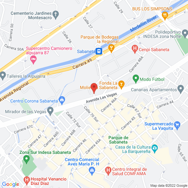 Map of Diax S.A