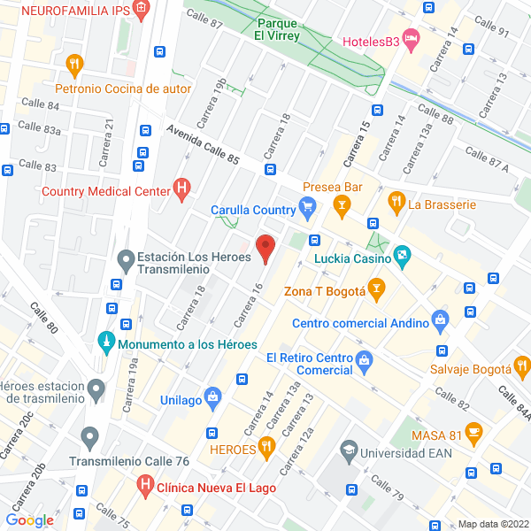 Mapa de Díaz Rincón Camilo