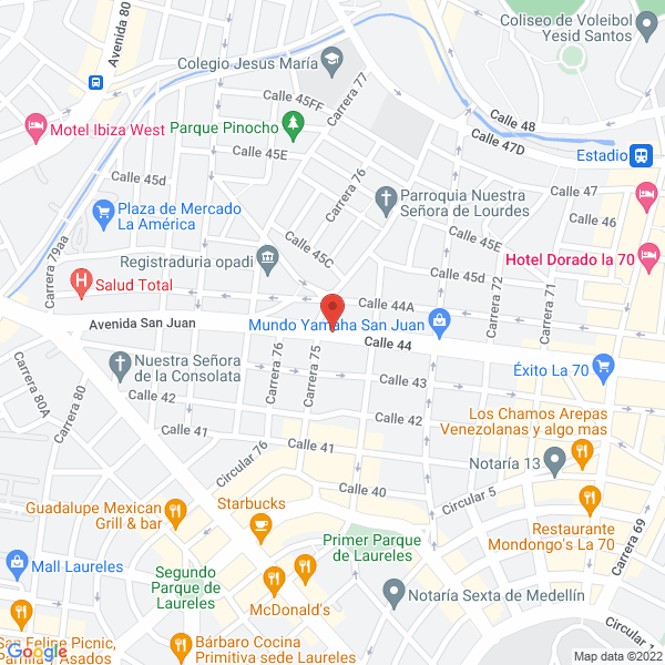 Map of Dibugráficas Litografía