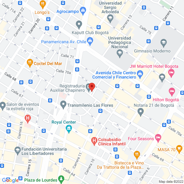 Mapa de De Brigard Y Morales Abogados S.A.S.