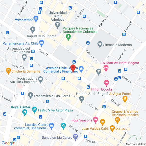 Mapa de Deco Construcciones Ltda.