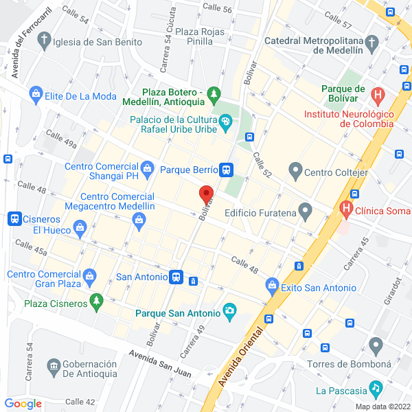 Map of Densocial