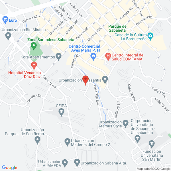 Map of El Taconazo Al Pastor