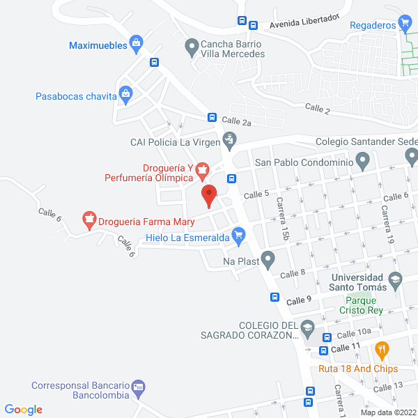 Map of El Zaguan Del Arte