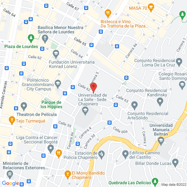 Mapa de Elda Díaz Asesores S.A.S