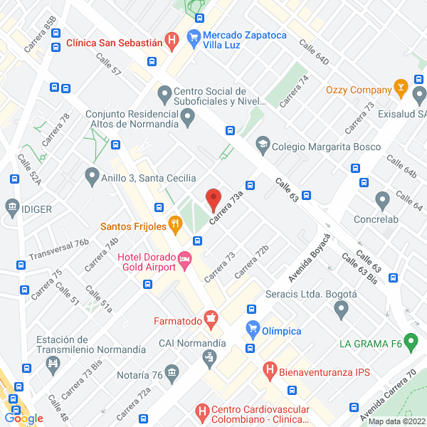 Mapa de Elecktron Ingeniería Ltda.