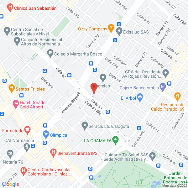 Mapa de Eléctrica Y Civil Ingenieros S.A