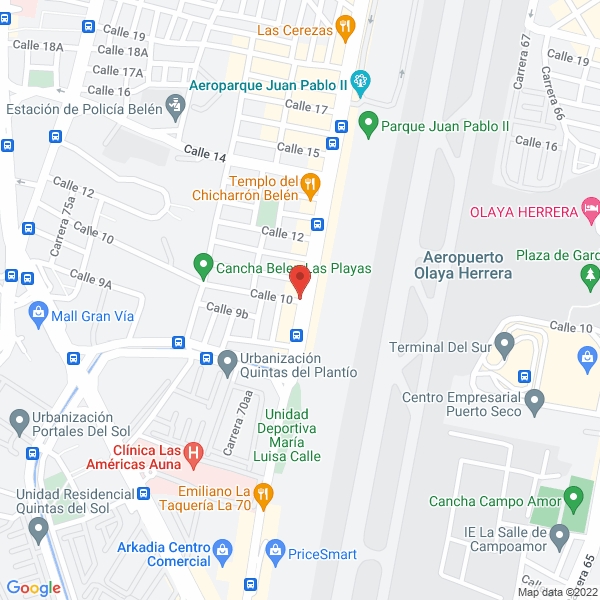 Map of Eléctrico Ferretería J.R.