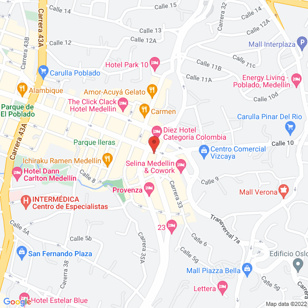 Map of Electromantenimiento La 10