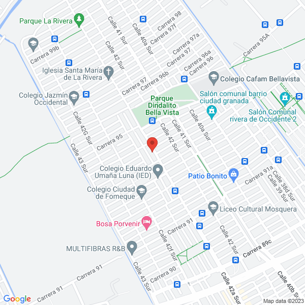Mapa de Distriopticos Ltda