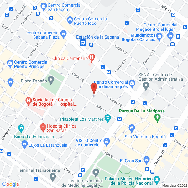 Mapa de Dobladora Y Cortadora Gaval