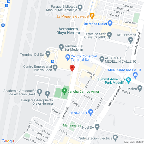 Map of Doctus Ltda.