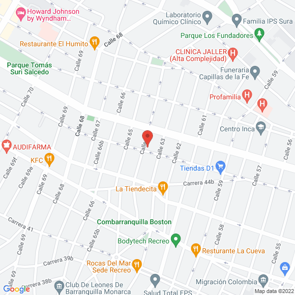 Map of Domicenter