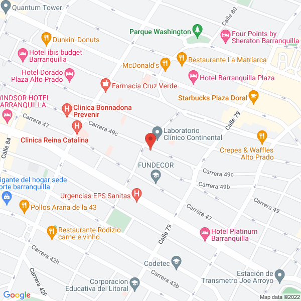 Map of Domicilios 378