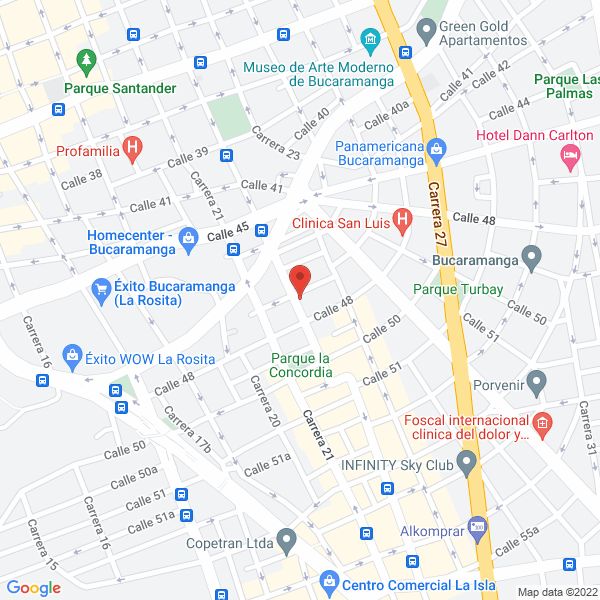 Map of Domicilios A Buena Hora