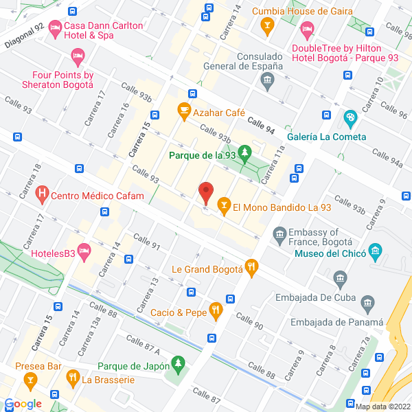Mapa de Dr.Luis Carlos Posada