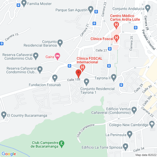 Map of Dra Derly Castro