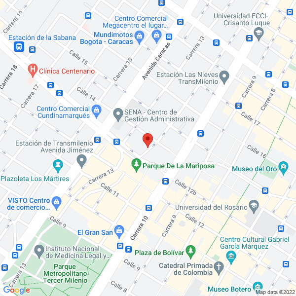 Mapa de Eléctricos Boyacá