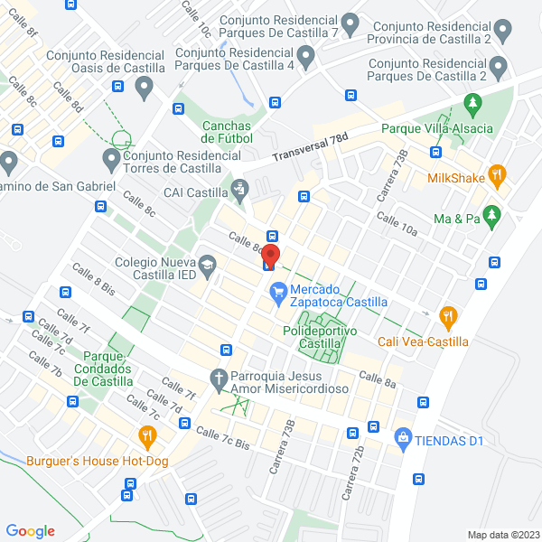 Mapa de Fabrieléctricos E.U