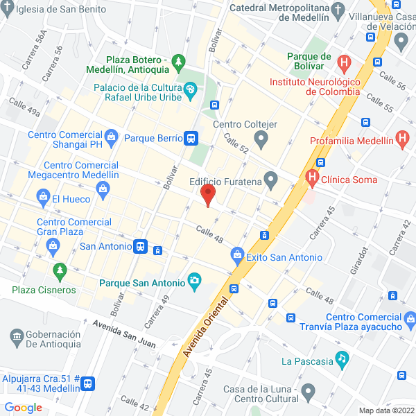 Map of Eléctricos Ele-De