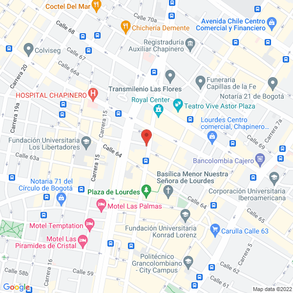 Mapa de Electroluminarias