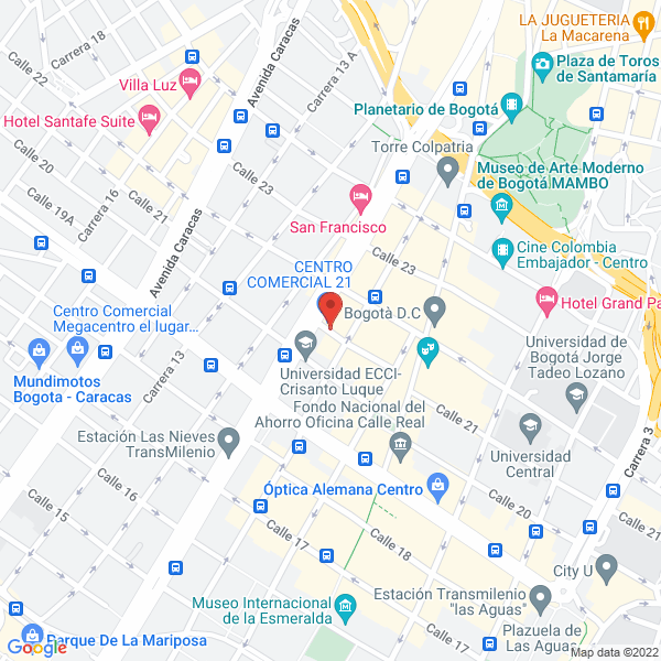 Mapa de Electronica Disa Ltda
