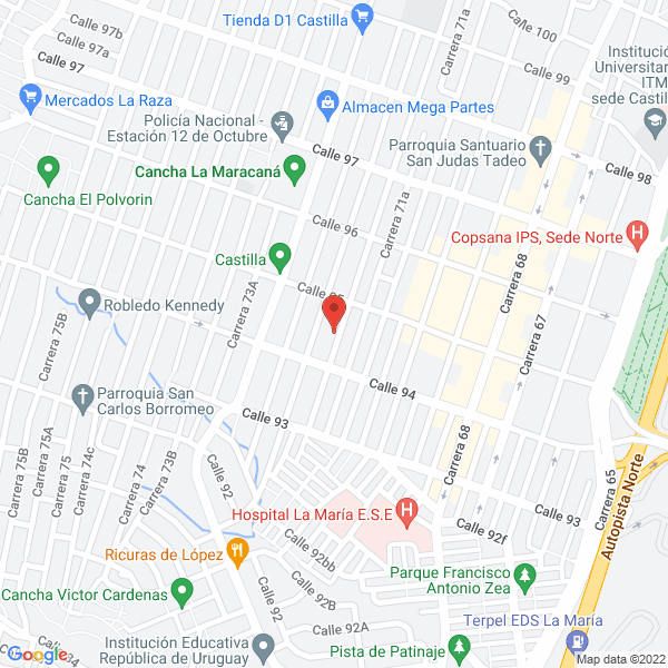Map of Electrónicas Vimar
