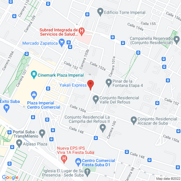 Mapa de Electricos O&P S A S