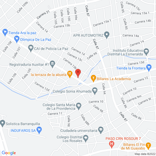 Map of Droguería Asfamar