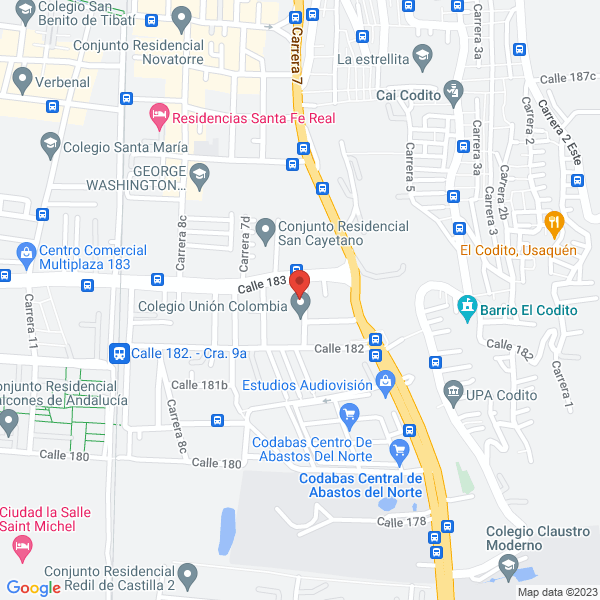 Mapa de Disfruta Fresca Ltda.