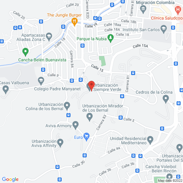 Map of Diseños Asociados S.A.S.