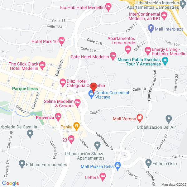 Map of Ecoingeniería C.D.M. S.A.S.