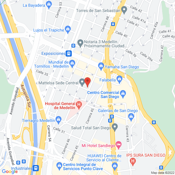 Map of Eficar