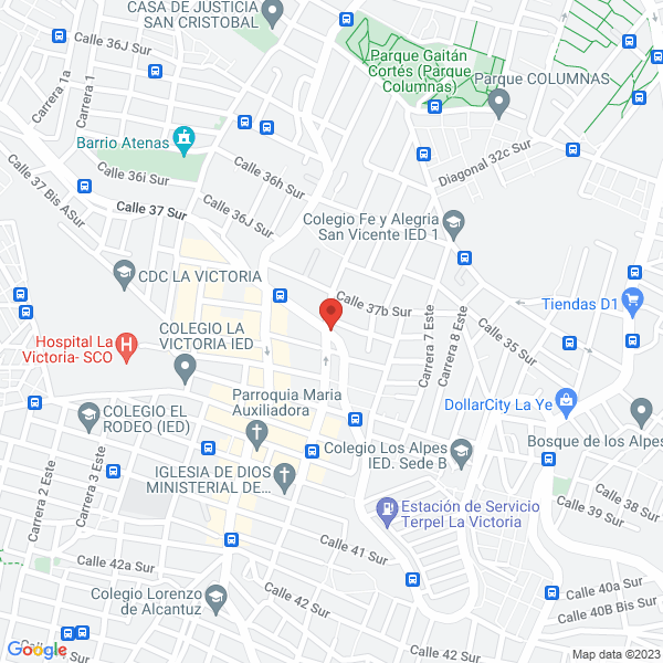 Mapa de El Brazón Ardiendo De La Victoria