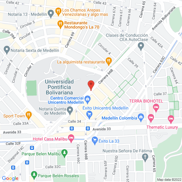 Map of El Burro Loco