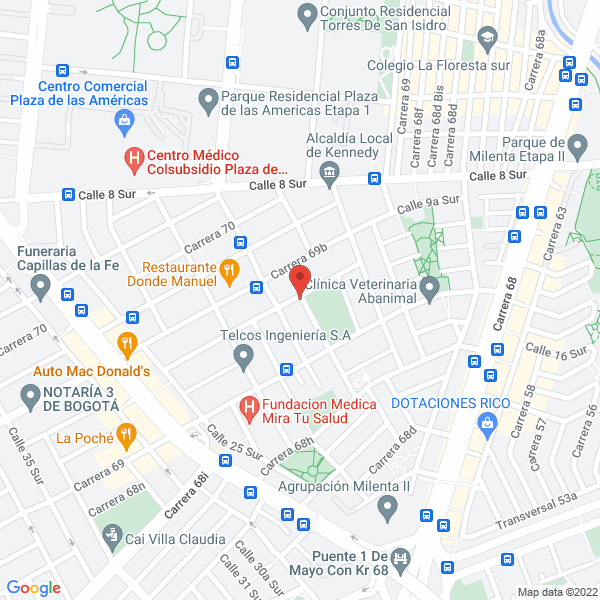 Mapa de Estructuras & Montajes C.J.S.