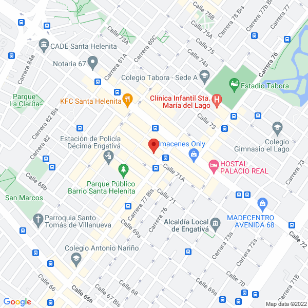 Mapa de El Charrito