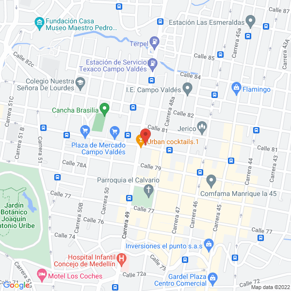 Map of El Comedero Del Pájaro
