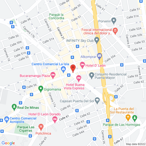 Map of El Fruto De Los Primos
