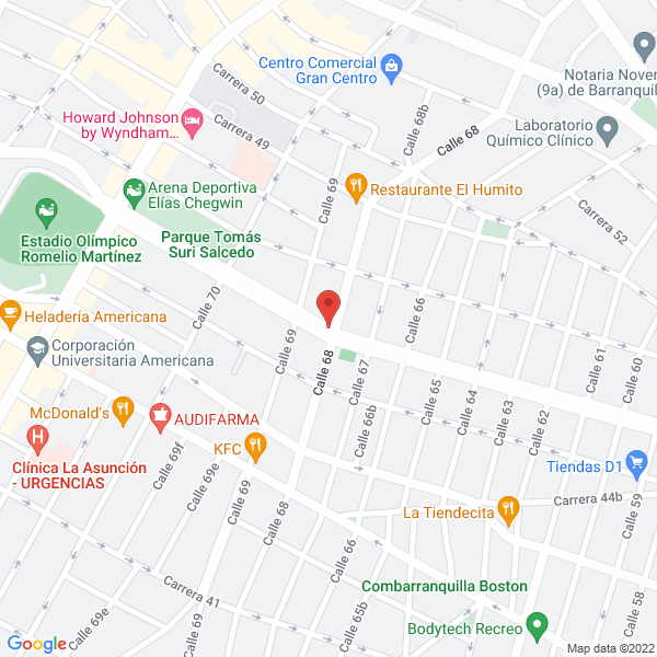 Map of El Maletín De Lucho