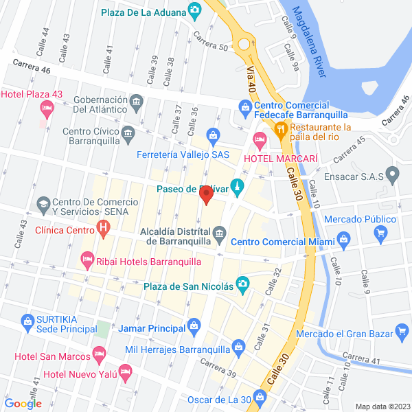 Map of El Palacio De La Montura