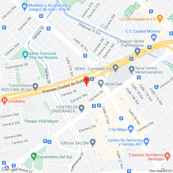 Mapa de El Sabor Del Tolima