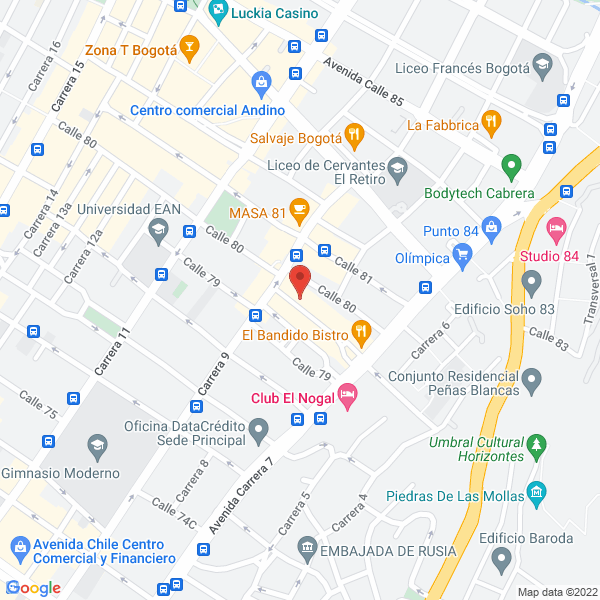 Mapa de Elaa Development Group S.A.S.